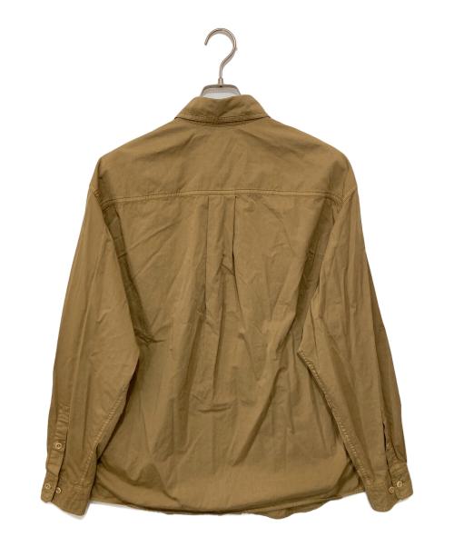 LEMAIRE（ルメール）LEMAIRE (ルメール) RELAXED WORKWEAR SHIRT　リラックスドワークウェアーシャツ　24AW ベージュ サイズ:Mの古着・服飾アイテム