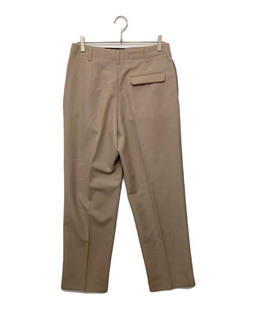 LEMAIRE（ルメール）LEMAIRE (ルメール) 2タック スラックス パンツ ベージュ サイズ:４８の古着・服飾アイテム