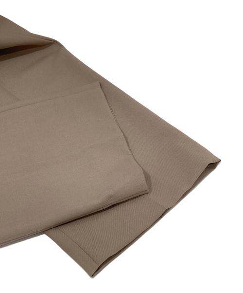 LEMAIRE（ルメール）LEMAIRE (ルメール) 2タック スラックス パンツ ベージュ サイズ:４８の古着・服飾アイテム