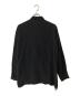 ATON (エイトン) KYOTO TSURIZOME SILK OVERSIZED SHIRT　キョウト ツリゾメ シルク オーバーサイズ シャツ　BLAGSM0304 ブラック サイズ:4：20000円