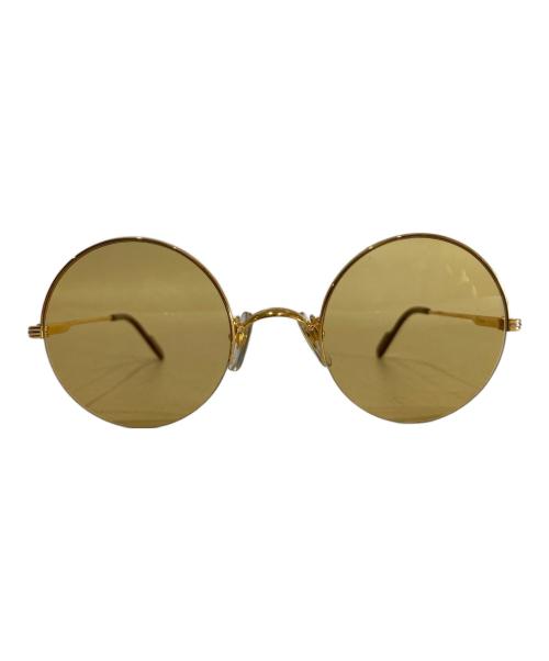 must de cartier（マストドゥカルティエ）must de cartier (マストドゥカルティエ) ラウンドサングラス ゴールド サイズ:SIZE 49□22 140の古着・服飾アイテム