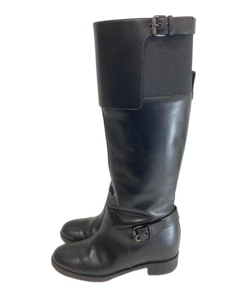 Christian Louboutin（クリスチャン・ルブタン）Christian Louboutin (クリスチャン・ルブタン) ロングブーツ ブラック サイズ:36 1/2の古着・服飾アイテム