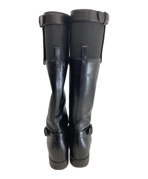 Christian Louboutin（クリスチャン・ルブタン）Christian Louboutin (クリスチャン・ルブタン) ロングブーツ ブラック サイズ:36 1/2の古着・服飾アイテム