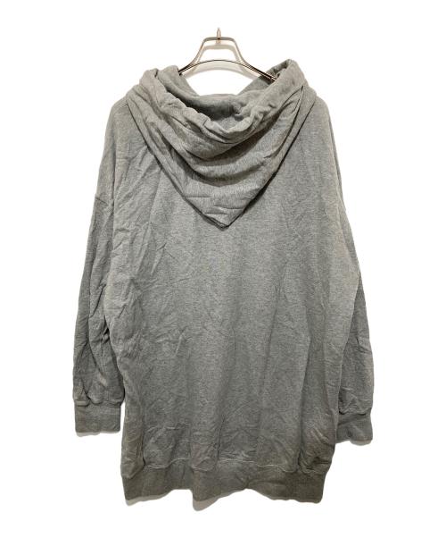 Vivienne Westwood RED LABEL（ヴィヴィアンウエストウッドレッドレーベル）Vivienne Westwood RED LABEL (ヴィヴィアンウエストウッドレッドレーベル) オーブロゴプリントフーデッドワンピース　	 17-12-551003 グレー サイズ:00の古着・服飾アイテム