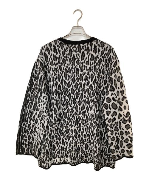 s'yte（サイト）s'yte (サイト) レオパード ジャガードニット グレー サイズ:3の古着・服飾アイテム