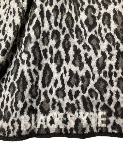 s'yte（サイト）s'yte (サイト) レオパード ジャガードニット グレー サイズ:3の古着・服飾アイテム