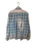 KHOKI (コッキ) Vintage-Effect Shirt ヴィンテージ エフェクト シャツ ブルー サイズ:3：20000円