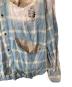 中古・古着 KHOKI (コッキ) Vintage-Effect Shirt ヴィンテージ エフェクト シャツ ブルー サイズ:3：20000円