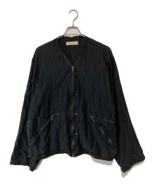 barbell object（バーベルオブジェクト）の古着「zip v jkt ジップ ブイ ジャケット」｜ブラック