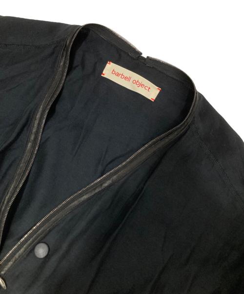 barbell object（バーベルオブジェクト）barbell object (バーベルオブジェクト) zip v jkt ジップ ブイ ジャケット ブラック サイズ:2の古着・服飾アイテム