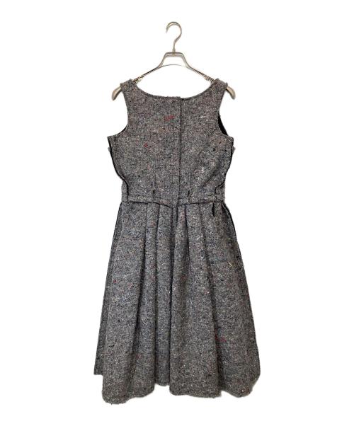 COMME des GARCONS（コムデギャルソン）COMME des GARCONS (コムデギャルソン) メランジキャミソールワインピース　GJ-O002 グレー サイズ:XSの古着・服飾アイテム