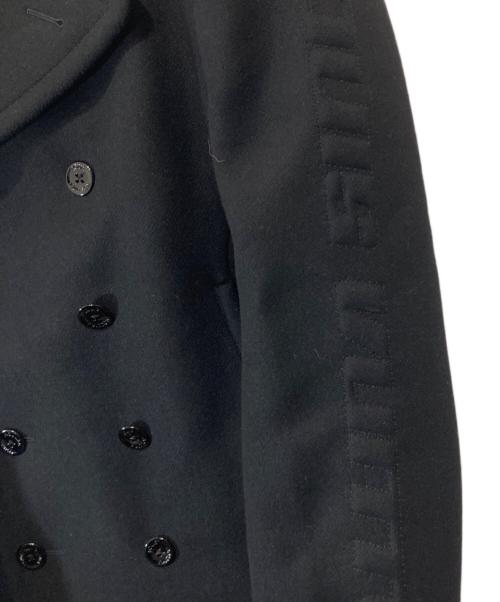 LOUIS VUITTON（ルイ ヴィトン）LOUIS VUITTON (ルイ ヴィトン) テクニカルウール ピー コート　RM212M DD1 HLC01W ブラック サイズ:46の古着・服飾アイテム