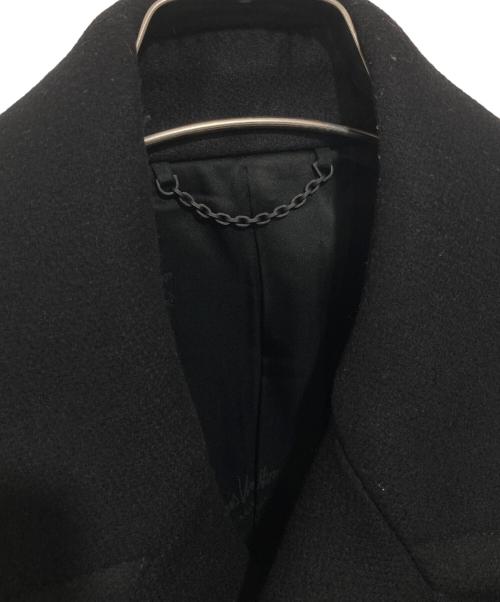 LOUIS VUITTON（ルイ ヴィトン）LOUIS VUITTON (ルイ ヴィトン) テクニカルウール ピー コート　RM212M DD1 HLC01W ブラック サイズ:46の古着・服飾アイテム