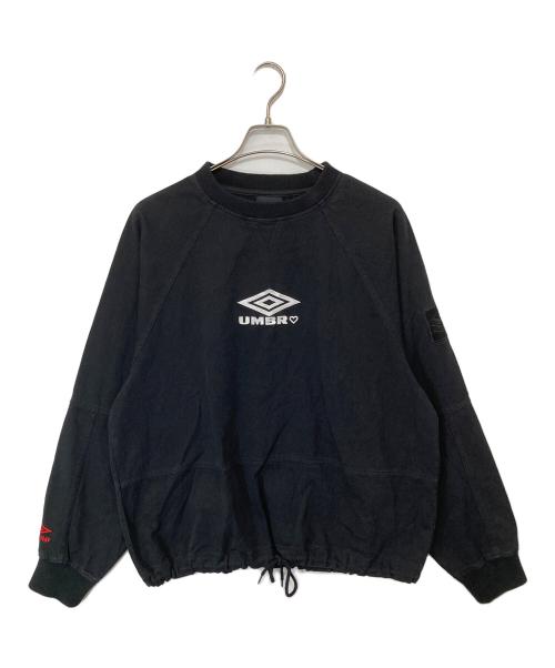 UMBRO（アンブロ）UMBRO (アンブロ) BASICKS (ベイシックス) Iconic Gallagher Drill Top ブラック サイズ:S 未使用品の古着・服飾アイテム