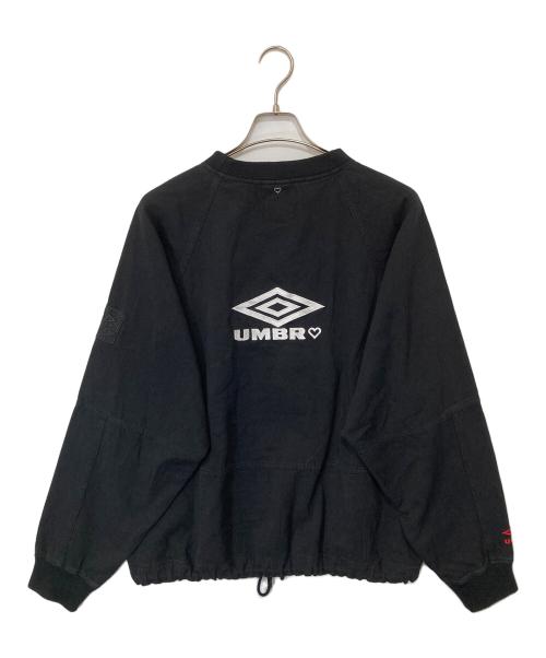 UMBRO（アンブロ）UMBRO (アンブロ) BASICKS (ベイシックス) Iconic Gallagher Drill Top ブラック サイズ:S 未使用品の古着・服飾アイテム