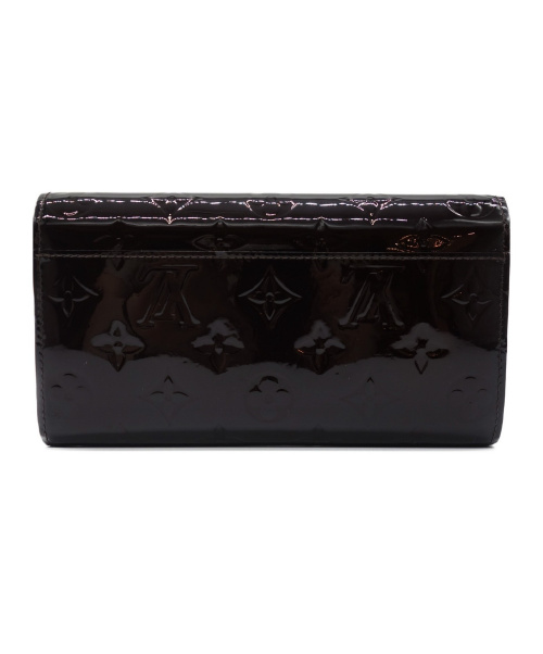LOUIS VUITTON（ルイ ヴィトン）LOUIS VUITTON (ルイヴィトン) 長財布 バイオレット ヴェルニ M90152 TS4170の古着・服飾アイテム