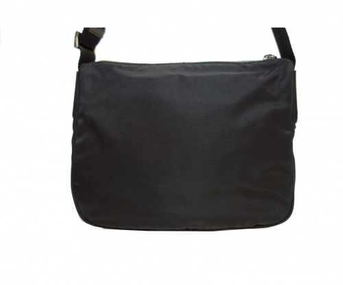 PRADA（プラダ）PRADA (プラダ) ナイロンショルダーバッグ ブラック BT0909 工場番号165の古着・服飾アイテム
