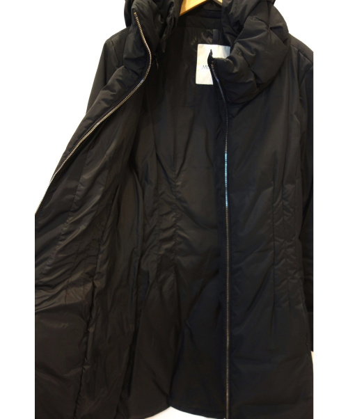 MONCLER（モンクレール）MONCLER (モンクレール) フーデッドダウンコート ブラック RENNEの古着・服飾アイテム