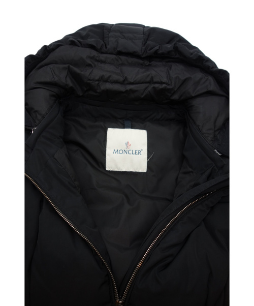 MONCLER（モンクレール）MONCLER (モンクレール) フーデッドダウンコート ブラック RENNEの古着・服飾アイテム