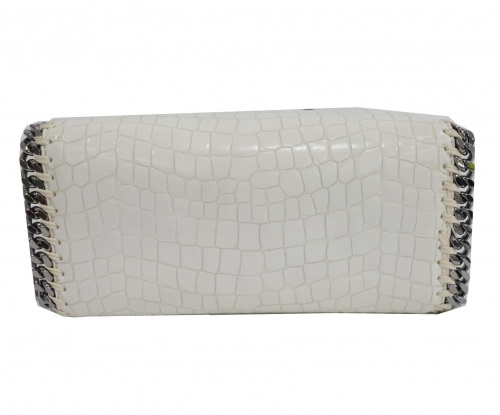 STELLA McCARTNEY（ステラマッカートニー）STELLA McCARTNEY (ステラ・マッカートニー) クロコ2WAY型押しバッグ ホワイト フェラベラ W9957の古着・服飾アイテム