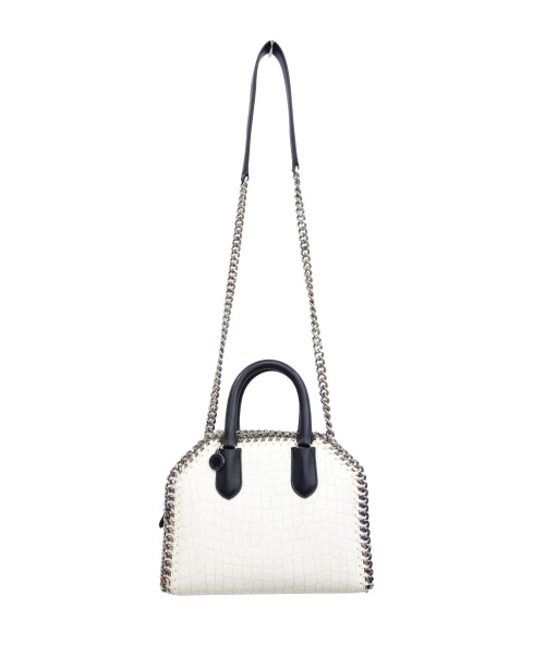 STELLA McCARTNEY（ステラマッカートニー）STELLA McCARTNEY (ステラ・マッカートニー) クロコ2WAY型押しバッグ ホワイト フェラベラ W9957の古着・服飾アイテム