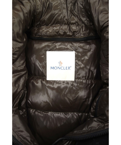MONCLER（モンクレール）MONCLER (モンクレール) ウールダウンコート ブラック サイズ:4 OREGONがの古着・服飾アイテム