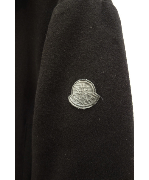 MONCLER（モンクレール）MONCLER (モンクレール) ウールダウンコート ブラック サイズ:4 OREGONがの古着・服飾アイテム