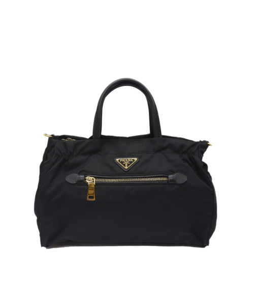 PRADA（プラダ）PRADA (プラダ) 2WAYショルダーバッグ ブラック B1843Mの古着・服飾アイテム