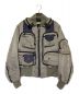 ISSEY MIYAKE MEN（イッセイミヤケメン）の古着「Parachute Cargo Bomber Jacket」｜グレー