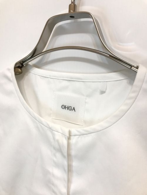 OHGA（オオガ）OHGA (オオガ) SCARF SET BLOUSE ホワイト サイズ:Ｆの古着・服飾アイテム