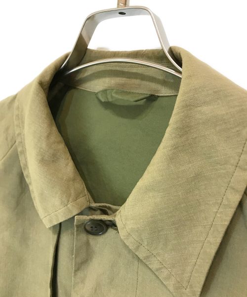 nestrobe confect（ネストローブ コンフェクト）nestrobe confect (ネストローブ コンフェクト) ステンカラーコート カーキ サイズ:4の古着・服飾アイテム