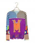 PLEATS PLEASEプリーツプリーズ）の古着「デザインプリーツブラウス」｜マルチカラー