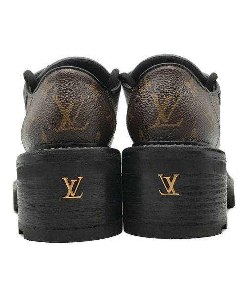 LOUIS VUITTON（ルイ ヴィトン）LOUIS VUITTON (ルイ ヴィトン) LVボブール・ライン ダービー ブラウン サイズ:36 1/2の古着・服飾アイテム