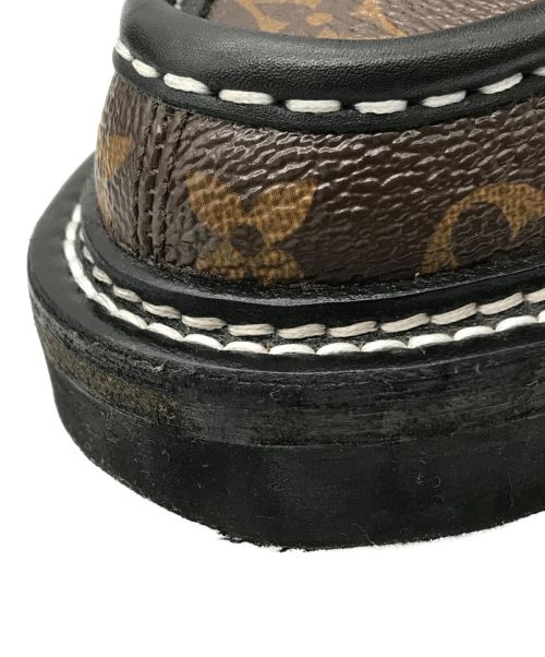 LOUIS VUITTON（ルイ ヴィトン）LOUIS VUITTON (ルイ ヴィトン) LVボブール・ライン ダービー ブラウン サイズ:36 1/2の古着・服飾アイテム