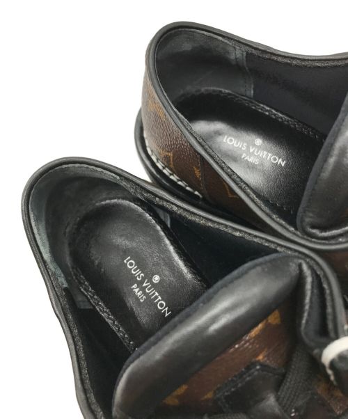 LOUIS VUITTON（ルイ ヴィトン）LOUIS VUITTON (ルイ ヴィトン) LVボブール・ライン ダービー ブラウン サイズ:36 1/2の古着・服飾アイテム