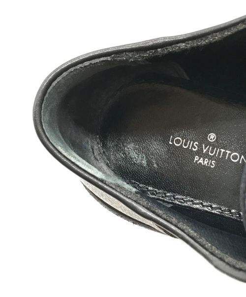 LOUIS VUITTON（ルイ ヴィトン）LOUIS VUITTON (ルイ ヴィトン) LVボブール・ライン ダービー ブラウン サイズ:36 1/2の古着・服飾アイテム