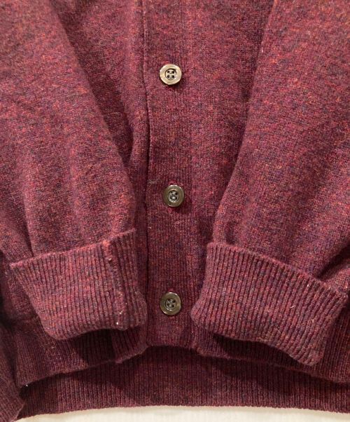 BROOKS BROTHERS（ブルックスブラザーズ）BROOKS BROTHERS (ブルックスブラザーズ) 【古着】ウールニットカーディガン レッド サイズ:38の古着・服飾アイテム