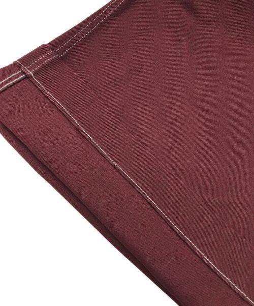 MARNI（マルニ）MARNI (マルニ) バギーハーフパンツ バーガンディー サイズ:44の古着・服飾アイテム