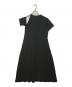 TOGA ARCHIVES (トーガアーカイブス) cotton drape dress ブラック サイズ:36：3000円