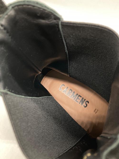 Carmens（カルメンズ）Carmens (カルメンズ) サイドゴアブーツ ブラック サイズ:39の古着・服飾アイテム