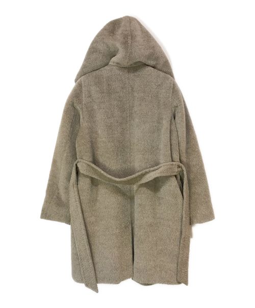 MaxMara（マックスマーラ）MaxMara (マックスマーラ) アルパカ フディーシャギーコート ベージュ サイズ:40の古着・服飾アイテム