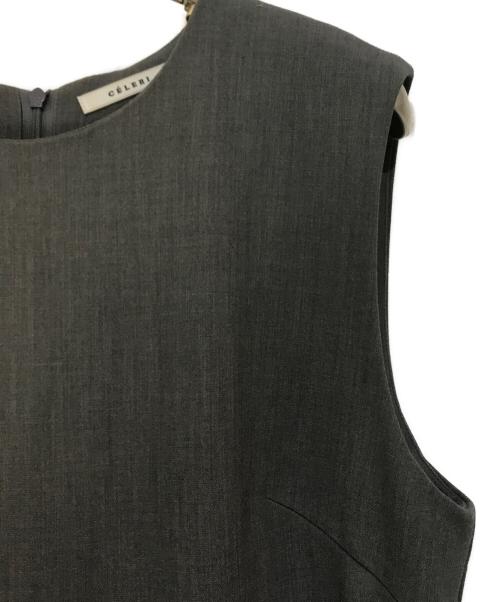 CELERI（セルリ）CELERI (セルリ) オールインワン グレー サイズ:38の古着・服飾アイテム