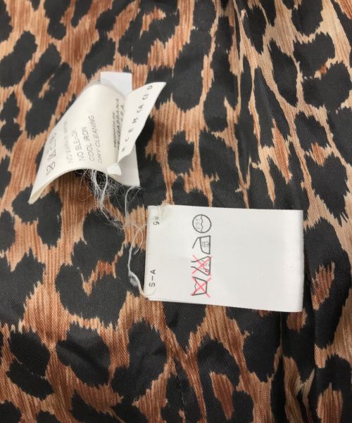 DOLCE & GABBANA（ドルチェ＆ガッバーナ）DOLCE & GABBANA (ドルチェ＆ガッバーナ) ウールコート ブラック サイズ:40の古着・服飾アイテム