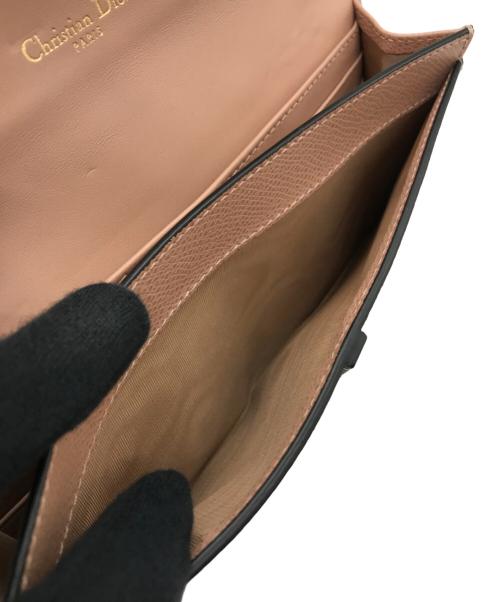 Christian Dior（クリスチャン ディオール）Christian Dior (クリスチャン ディオール) サドル ロング ウォレット ピンクの古着・服飾アイテム