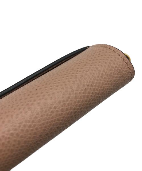 Christian Dior（クリスチャン ディオール）Christian Dior (クリスチャン ディオール) サドル ロング ウォレット ピンクの古着・服飾アイテム