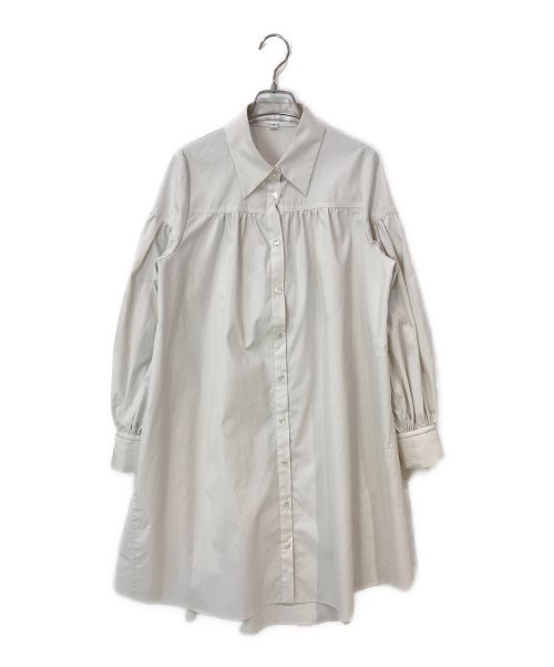 JILL STUART（ジルスチュアート）JILL STUART (ジルスチュアート) スージーワンピース シャツワンピース アイボリー サイズ:０の古着・服飾アイテム