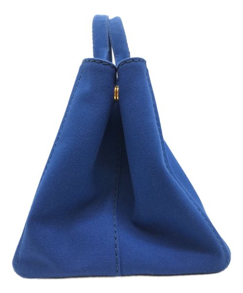 PRADA（プラダ）PRADA (プラダ) カナパ トートバッグ ブルー サイズ:-の古着・服飾アイテム