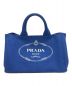 PRADA（プラダ）の古着「カナパ トートバッグ」｜ブルー