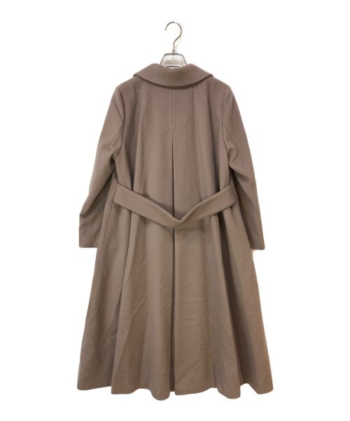 Mystrada（マイストラーダ）Mystrada (マイストラーダ) バックボリュームコート ブラウン サイズ:34の古着・服飾アイテム