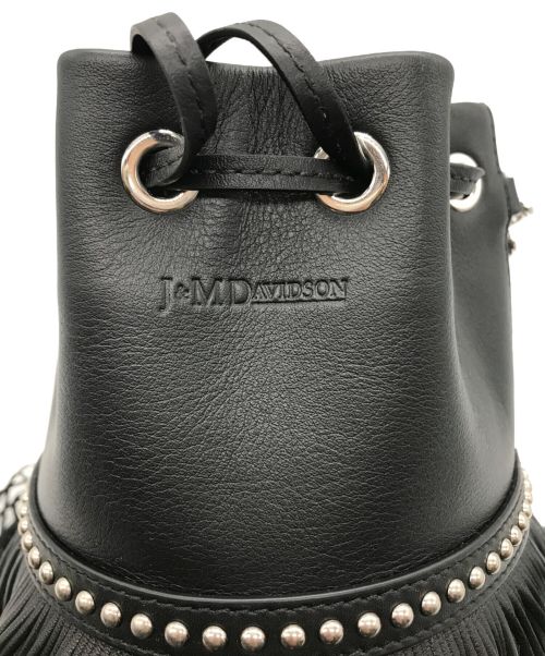 J&M DAVIDSON（ジェイ＆エム デヴィッドソン）J&M DAVIDSON (ジェイ＆エム デヴィッドソン) カーニバル ミディアム フリンジ ショルダーバッグ ブラックの古着・服飾アイテム